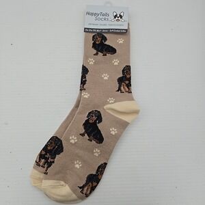 Dachshund socks ladies One Size quality cotton mix novelty Dog lover gift